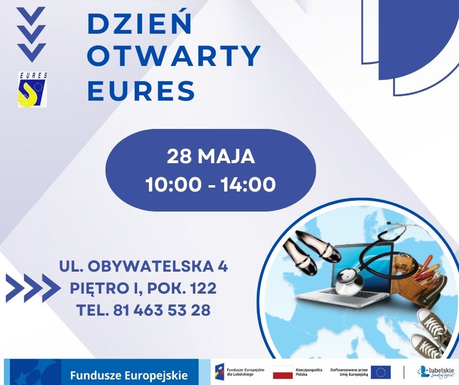 Zdjęcie artykułu Dzień otwarty EURES – 28.05.2025 r.