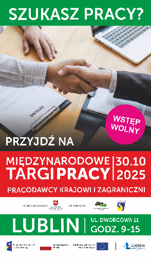 Zdjęcie artykułu Międzynarodowe Targi Pracy w Lublinie - 30 października 2025 r.